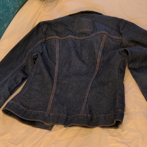 Denim Sherpa Jacket Z. Cavaricci - Picture 5 of 6